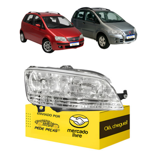 Sinaleira Farol Fiat Idea 2006 2007 2008 2009 2010 Direito/passageiro