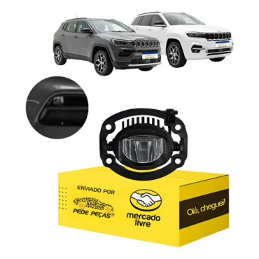 Farol Milha Jeep Com...