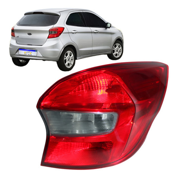 Lanterna Ford Ka Hatch 2015 2016 2017 2018 Nova Fumê L.d