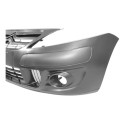 Parachoque Dianteiro Citroen C3 2009 2010 2011 2012 Com Furo Preto