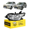 Farol Esquerdo Mitsubishi Outlander 2014 2015 S/projetor Esquerdo/motorista