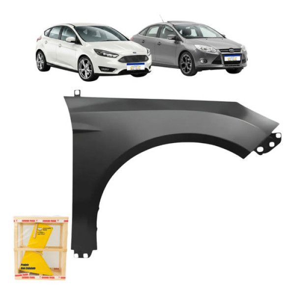Paralama Ford Focus 2014 2015 2016 2017 2018 Hatch Sedan