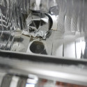 Farol Renault Kangoo 2009 A 2017 Cromado Pisca Cristal Direito/passageiro