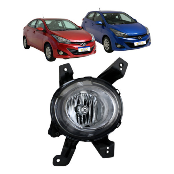 Farol Milha Auxiliar Hyundai Hb20 2012 2013 A 2015 Cibie Ld Cristal Direito/passageiro