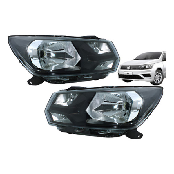 Par Farol Gol Voyage G8 E Saveiro Robust 2019 2020 2021 2022 Direito