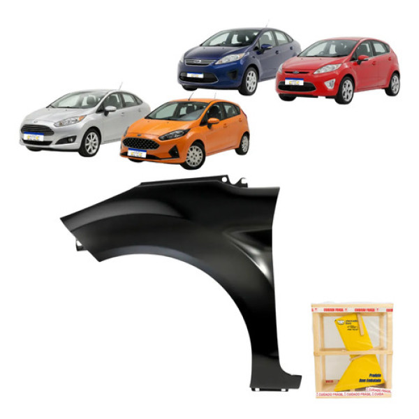 Paralama New Fiesta Hatch 2015 2016 A 2019 S Se Novo Le