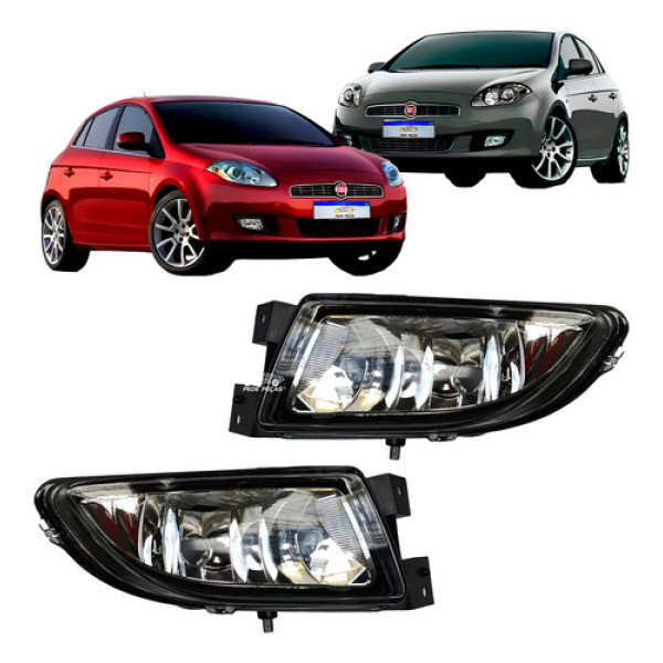 Farol Milha Fiat Bravo 2011 2012 2013 2014 2015 2016 Novo