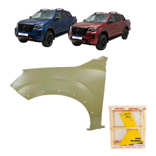 Paralama Nissan Frontier 2022 2024 2026 Pro4x C/moldura Le