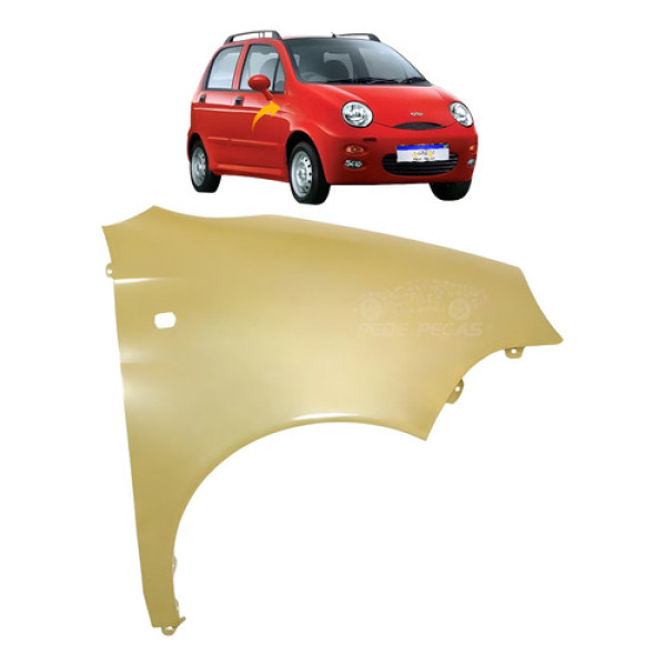 Paralama Chery Qq 2010 2011 2012 2013 2014 2015 Novo