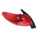 Lanterna Peugeot 207 Hatch 2008 A 2015 Grade Vermelha Ld Direito/passageiro Vermelho