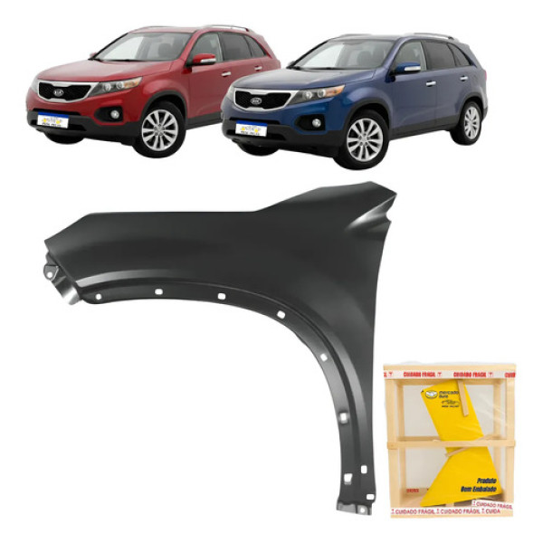 Paralama Esquerdo Kia Sorento 2010 11 12 13 14 2015