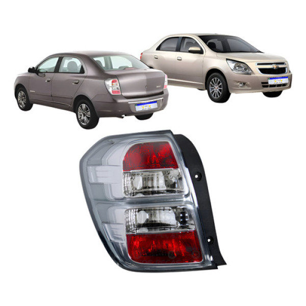 Lanterna Gm Cobalt Lt Ltz Cristal Fume 2012 2013 14 2015 Le Esquerdo/motorista Vermelho/fumê Claro