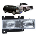 Farol Gm Silverado Foco Duplo 1993 94 95 96 97 98 A 2001 Ld