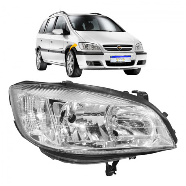 Farol Chevrolet Zafira 2001 2002 2003 2004 2005 06 A 2012 Ld