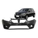 Parachoque Sandero Logan Iconic Intense Life Zen 2020 A 2023 Preto