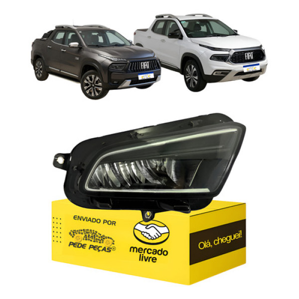 Farol Sinaleira Toro 2022 2023 2024 2025 2026 Full Led L.d Direito/passageiro