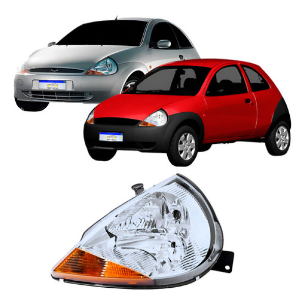 Farol Ford Ka 1997 1998 1999 2000 2001 2002 A 2007 Ambar Le