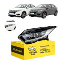 Farol Honda Hrv 2019 A 2021 Led C/motor Ex Exl Lx Novo Le Esquerdo/motorista