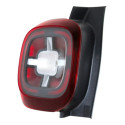 Par Sinaleira Lanterna Duster 2021 2022 2023 2024 C/led Nova Ambos Lados Vermelho