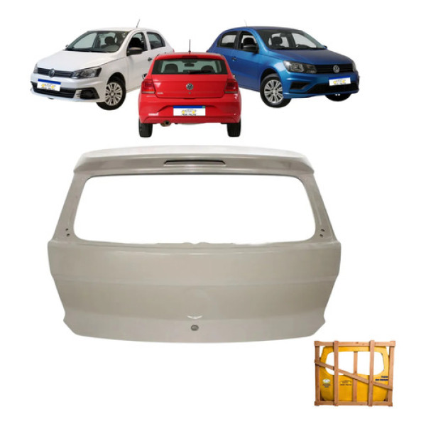 Tampa Porta Malas Vw Gol G7 G8 2017 18 19 20 21 22 2023 Cinza Para Pintura