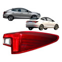 Lanterna Hyundai Hb20s 2023 2024 2025 Sem Led Canto Ld Direito/passageiro Vermelho