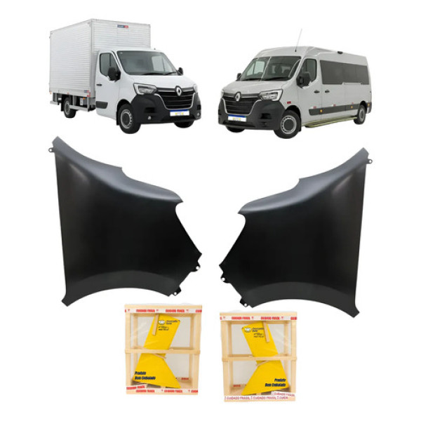 Par Paralama Renault Master 2023 2024 2025 2026