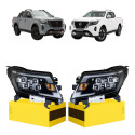 Par Farol Nissan Frontier 2023 A 2025 Foco Duplo C/projetor