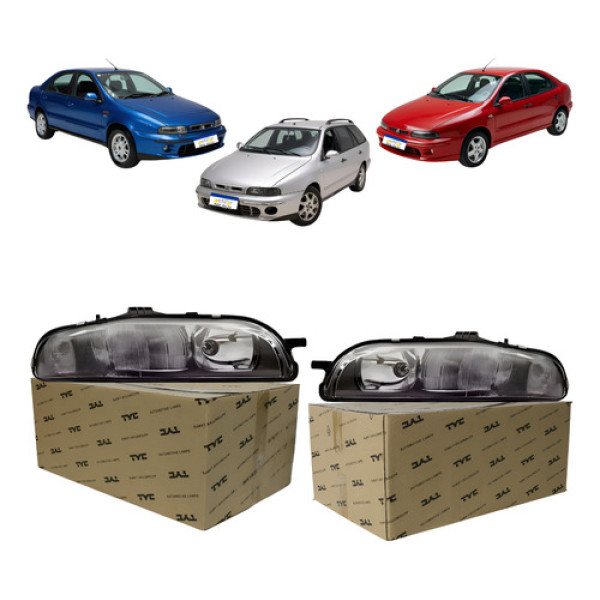 Par Farol Marea Brava 1998 A 2007 Fumê Elétrico S/ Motor