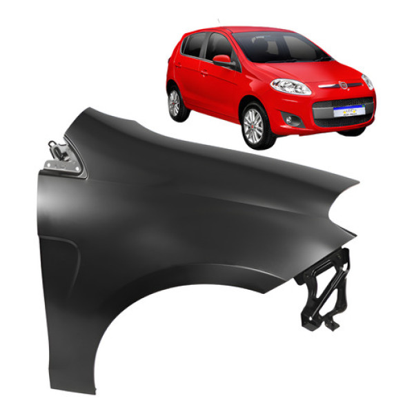 Paralama Fiat Palio 2013 2014 2015 2016 2017 2018 L.d Novo Direito Passageiro