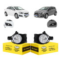 Par Farol Milha Cibié Chevrolet Sonic 2012 2013 2014 Novo Cristal