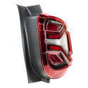 Par Lanterna Sinaleira Traseira Duster 2024 2025 2026 Led Ambos Lados Vermelho