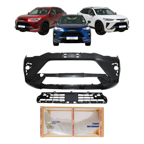 Parachoque C/grade Gwm Haval H6 Gt 2023 2024 2025 Preto
