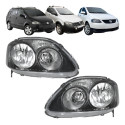 Farol Volkswagen Fox Spacefox 2008 2009 2010 Novo Foco Duplo