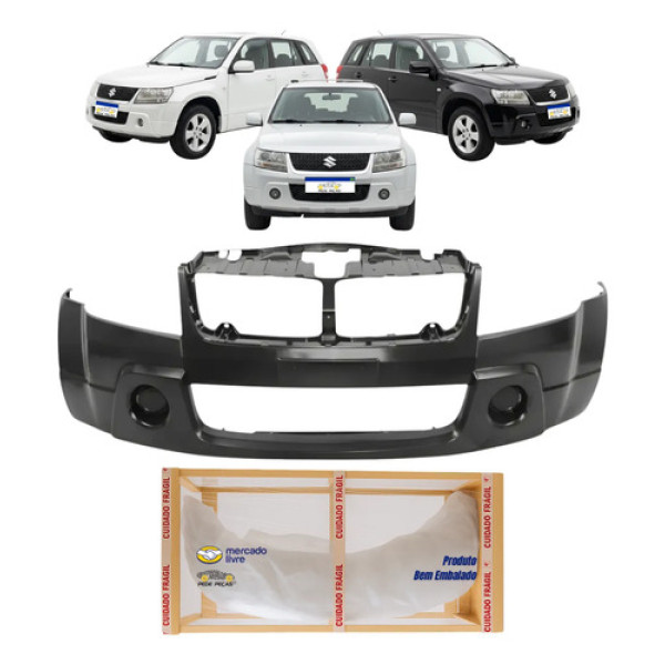 Parachoque Dianteiro Suzuki Grand Vitara 2009 2010 2011 2012 Preto