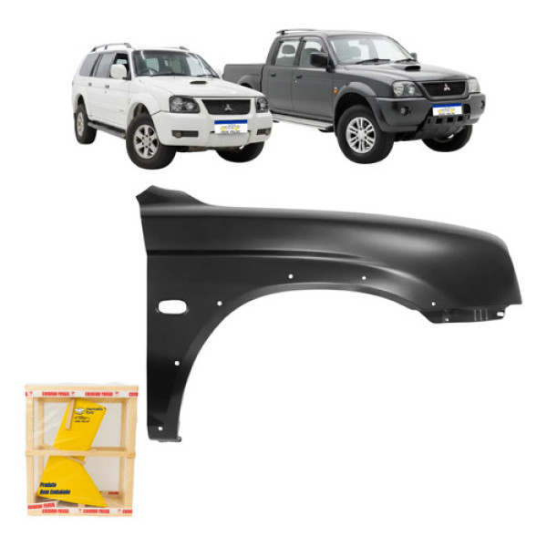 Paralama Pajero Sport 2004 A 2011 Mitsubishi Novo Ld