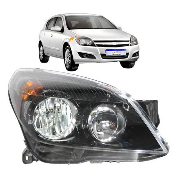 Farol Chevrolet Vectra 2009 2010 2011 Novo Lado Direito Direito