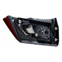 Lanterna Sinaleira Tampa Esquerda Honda City 2015 2016 2017 Esquerdo/motorista Vermelho/cristal