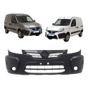 Parachoque Dianteiro Kangoo 2013 A 2018 C/furo Milha Preto
