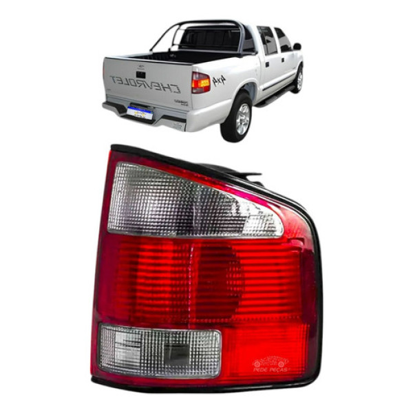 Lanterna Chevrolet S10 1995 1996 1997 1998 1999 2000 Direito