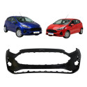 Parachoque Dianteiro New Ford Fiesta 2018 A 2019 Novo Preto