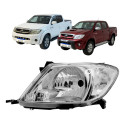 Farol Dianteiro Toyota Hilux 2006 A 2011 Lado Motorista Novo Esquerdo/motorista