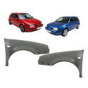 Paralama Volkswagen Golf 1999 2000 A 2007 Com Furo Pisca