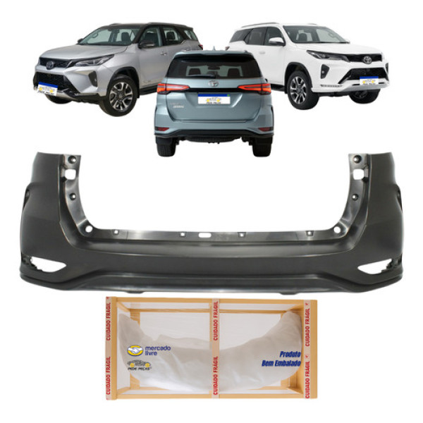 Parachoque Traseiro Toyota Sw4 2021 2022 2023 2024 2025