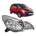 Farol Citroen C3 2013 2014 2015 2016 2017 2018 2019 2020 Ld Direito