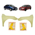 Par Paralama Chery Cielo 2010 2011 2012 A 2013 Novo