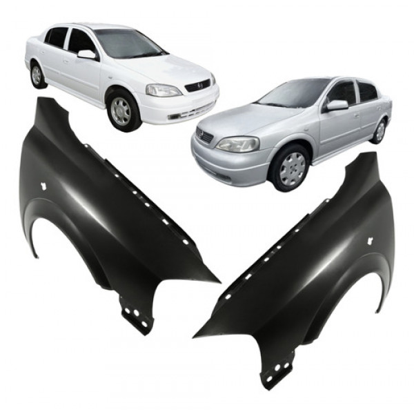 Paralama Gm Astra 1998 1999 2000 2001 A 2011 C/ Furo Novo