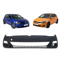 Parachoque Golf 2013 A 2017 S/ Furo Sensor C/ Furo Reboque Preto