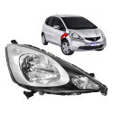 Farol Honda Fit 2009 2010 2011 2012 L.d Dianteiro Novo