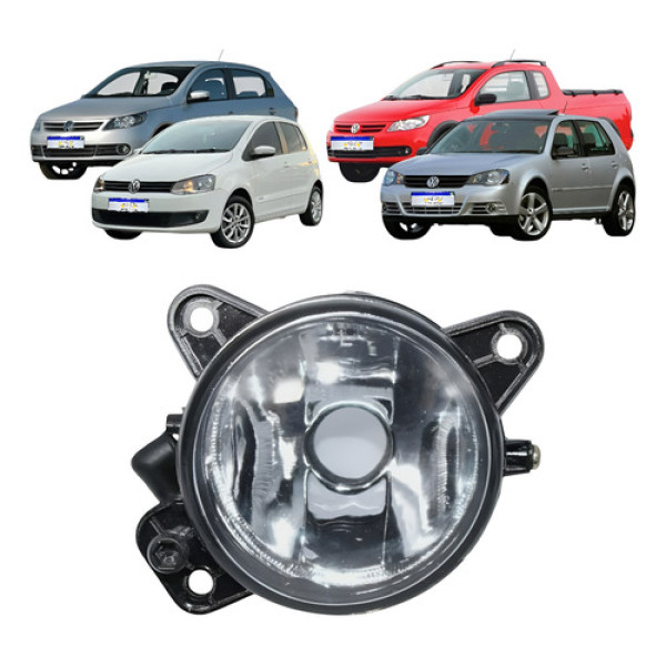 Farol Milha Golf Polo Fox Spacefox Gol Saveiro Voyage G5 Le Cristal