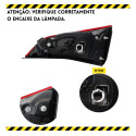 Lanterna Direita Tampa Toyota Yaris Sedan 2019 A 2025 S/led
